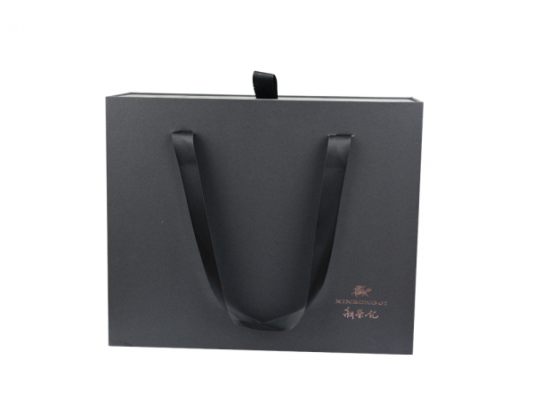 南通禮品盒-新榮記抽屜拎手盒